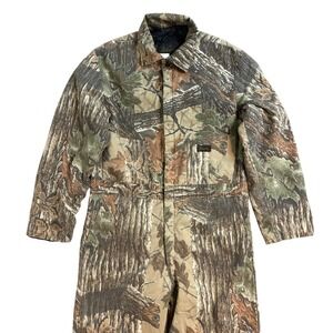 Liberty Rugged Outdoor Gear Mens Large Tall Realtree Camo Insulated Coveralls